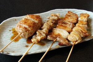 中札内鶏のとり串 (1本 塩orたれ)