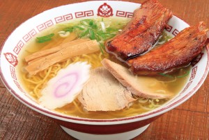 中華そば(塩味) 炙り焼豚のせ